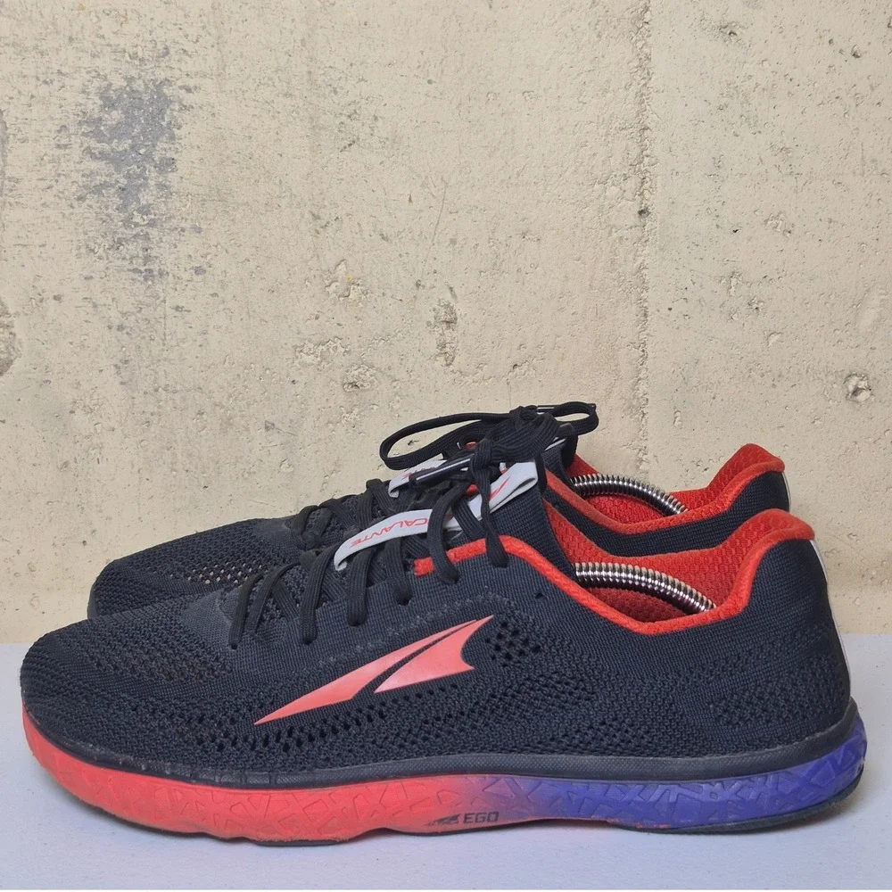 Altra Escalante Racer Mens 11 Black Red Training Running Shoes